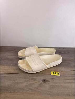 Birkenstock Barbados EVA White Slides Sandals Size 39 Womens 8 Mens 6